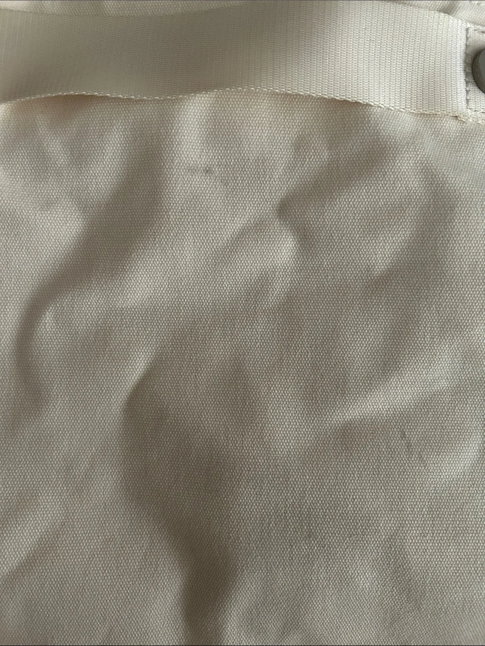 lululemon athletica Cream Canvas Tote